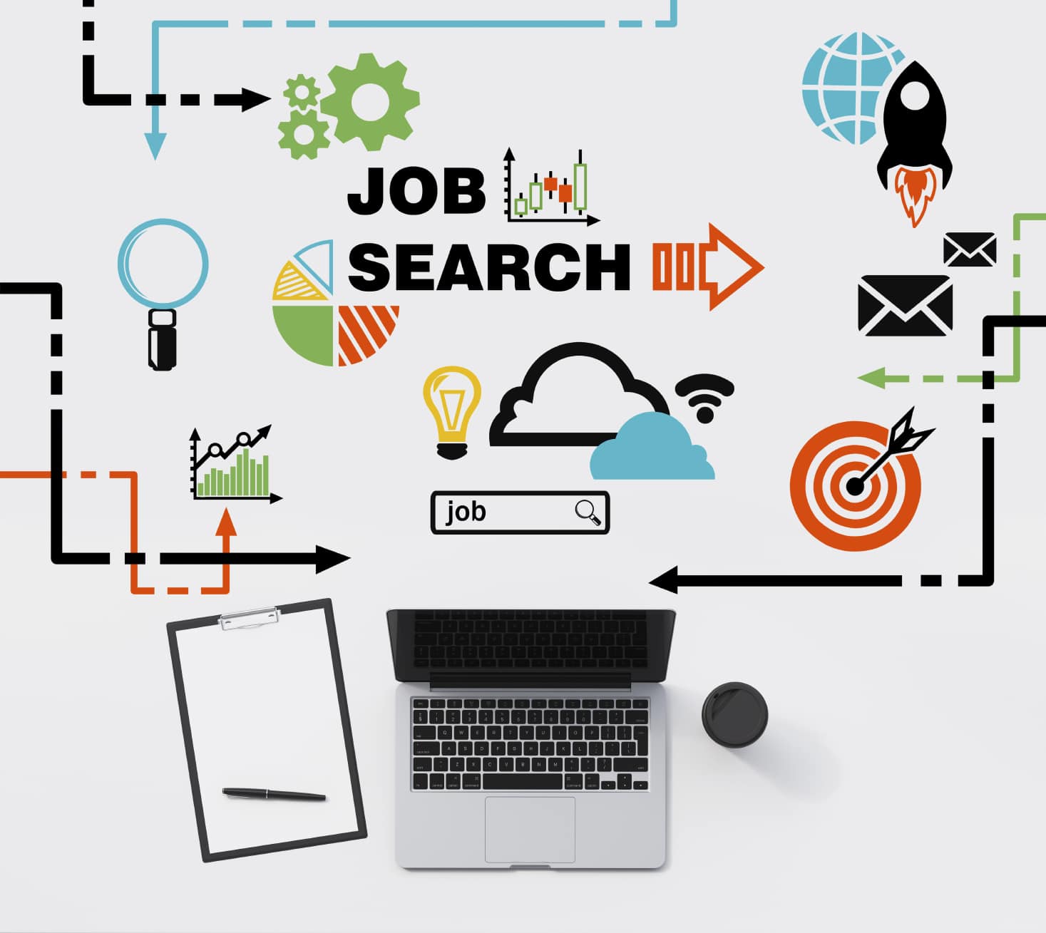 job search illustration